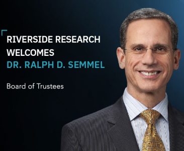 Riverside Research Welcomes National Security, Space Exploration, and R&D Expert, Dr. Ralph D. Semmel, to Board of Trustees - 