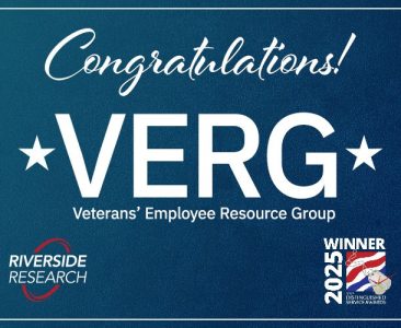 Northern Virginia Chamber (NVC) Awards Veteran Employee Resource Group of the Year to Riverside Research - 