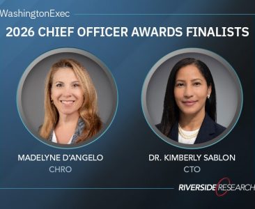 Riverside Research Executives Named 2026 Washington Exec Chief Officer Awards Finalists - 
