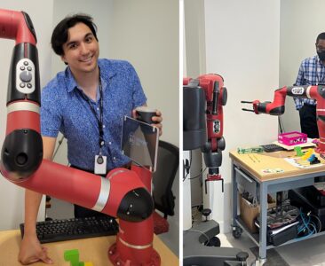 Riverside Research GEM Interns Contribute to Developments in Human-Machine Teaming by Programming Robots to Discern Nonverbal Human Communication - 