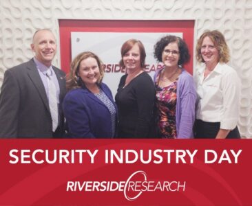 FBI and DSS Professionals Share Knowledge at Riverside Research’s Security Industry Day - 