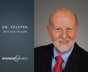 Dr. Ernest J. Feleppa Named 2015 IEEE Fellow - 