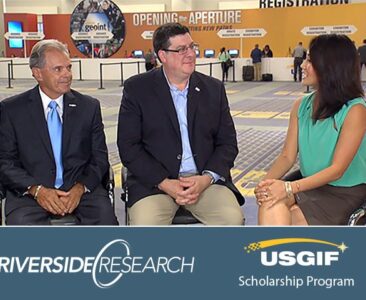 President Richard Annas and USGIF CEO Keith Masback Talk Workforce Development at GEOINT 2015 - 