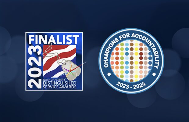 Northern Virginia Chamber of Commerce Names Riverside Research a Finalist for Distinguished Service Award and Awards Champions for Accountability Badge